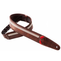 RightOn! Guitar Strap Race-60 Brown